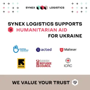 Synex Logistics supports humanitarian aid for Ukraine