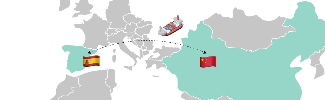 How to deliver freight from China to Spain