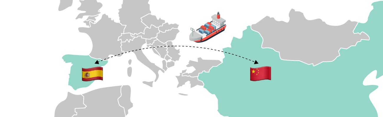 How to deliver freight from China to Spain