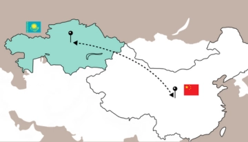 china - kazakhstan transportation