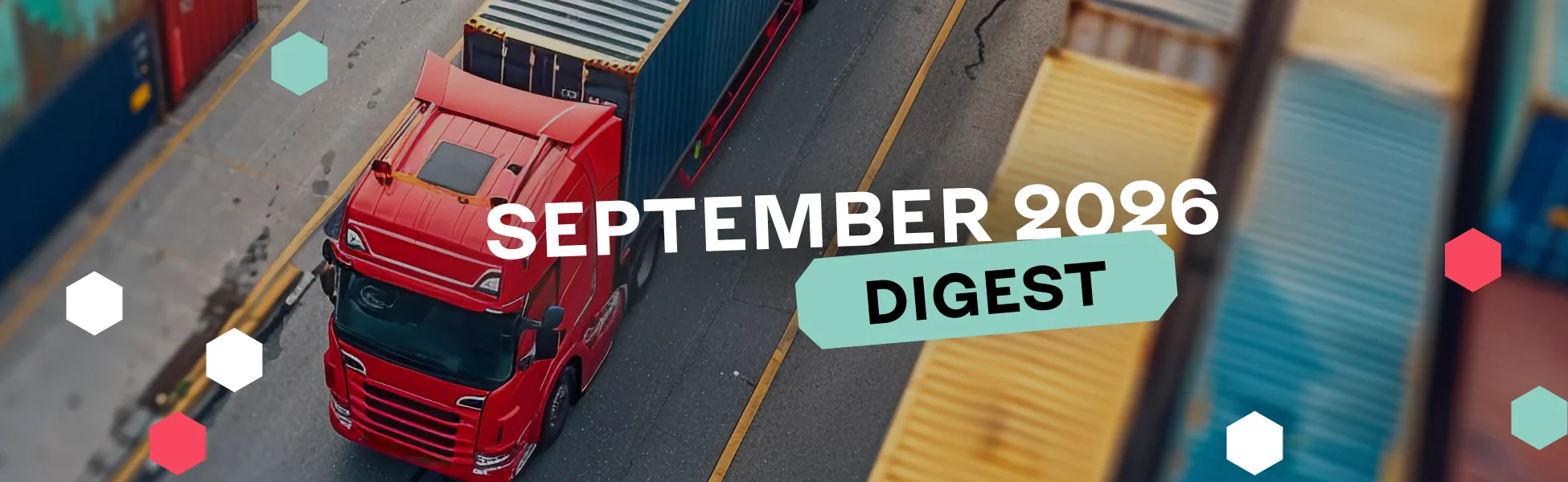 September Logistics News: повернення до Суецу, затори в Азії та зміни торговельної політики